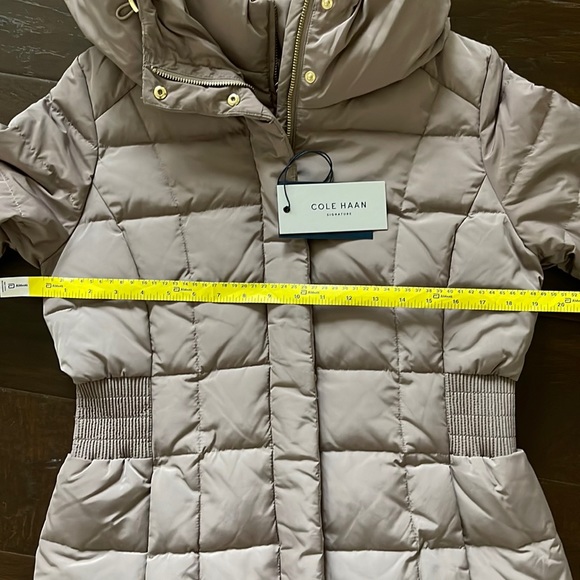 NWT Cole Haan Puffer Coat Jacket Size M - Picture 15 of 16
